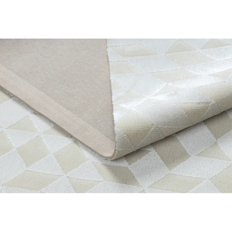 Dywan PEARL 51321A krem - Geometryczny, ekskluzywny, strukturalny 