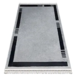 Alfombra AMOUR 53113D gris - Marco, moderna, elegante