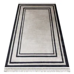 Alfombra AMOUR 53104A beige - Marco, moderna, elegante