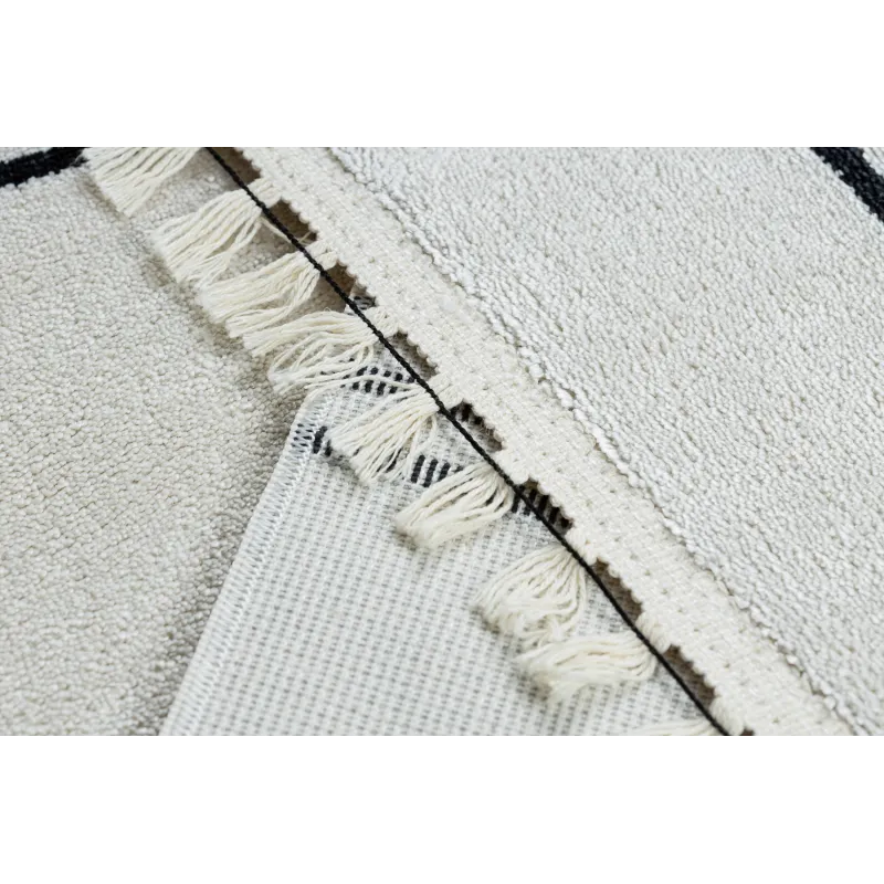 Dywan AMOUR 53091C krem - Geometryczny, linie nowoczesny, elegancki