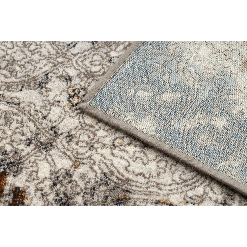 Alfombra suave con diseño vintage, ideal para la sala o el dormitorio