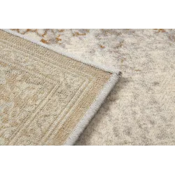Alfombra suave de lana con diseño vintage, ideal para el dormitorio