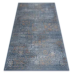 Alfombra NAIN Ornamento, vintage 7708/51611 azul / naranja