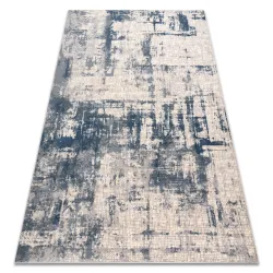 Alfombra NAIN Abstracción, vintage, 7005/51655 beige / azul