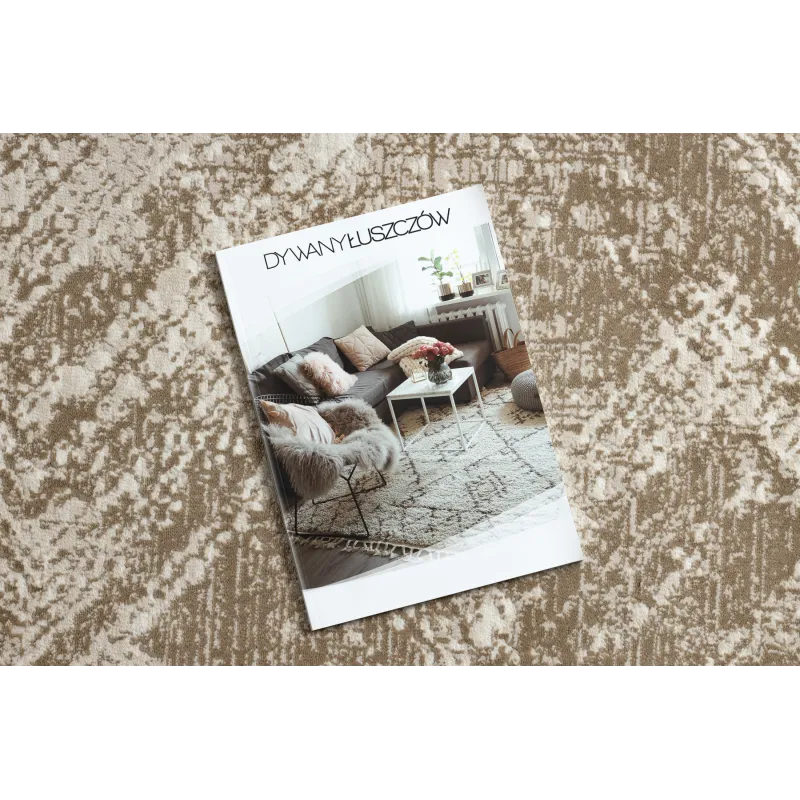 Alfombra DUKE 51541 beige, estilo moderno, perfecta para cualquier espacio