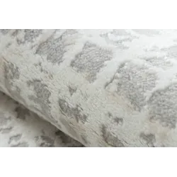 Alfombra con flecos, perfecta para interiores elegantes, aspecto moderno