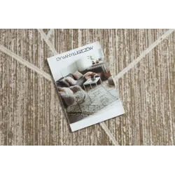 Alfombra moderna DUKE 51557 beige, perfecta para salones elegantes