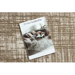 Alfombra DUKE A0357 beige, estilo vintage, ideal para decoración contemporánea