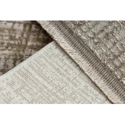 Alfombra DUKE A0357 beige, suave y perfecta para la sala de estar