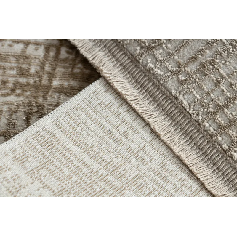Alfombra DUKE A0357 beige, suave y perfecta para la sala de estar