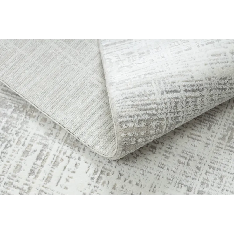 Alfombra moderna DUKE A0357 crema, ideal para dormitorios o exteriores