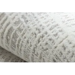 Alfombra moderna DUKE A0357 crema, un elegante complemento para cualquier interior