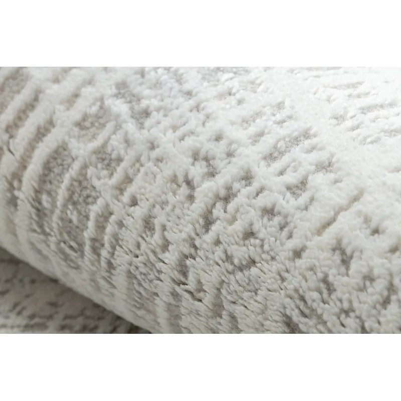 Alfombra moderna DUKE A0357 crema, un elegante complemento para cualquier interior