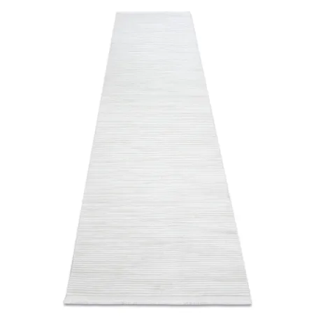 Alfombra DUKE 51376 crema, suave y estructurada, ideal para espacios modernos