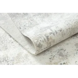 Alfombra para dormitorio DUKE 51378, crema y gris, elegante
