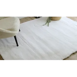 Alfombra TEDDY NEW crema, perfecta para la decoración del salón
