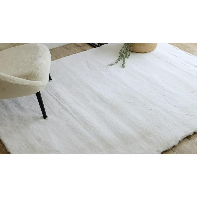 Alfombra TEDDY NEW crema, perfecta para la decoración del salón