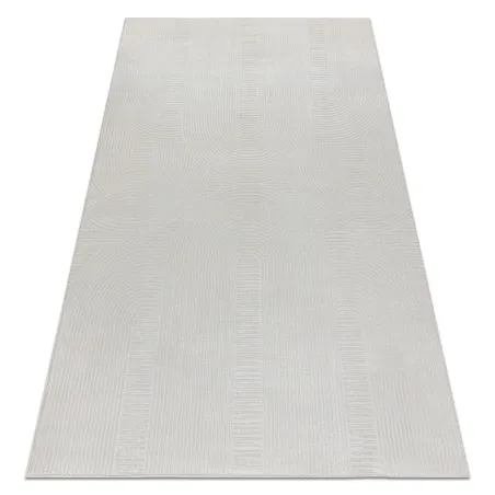 Dywan BALANCE 9086 krem - Geometryczny, strukturalny, glamour 