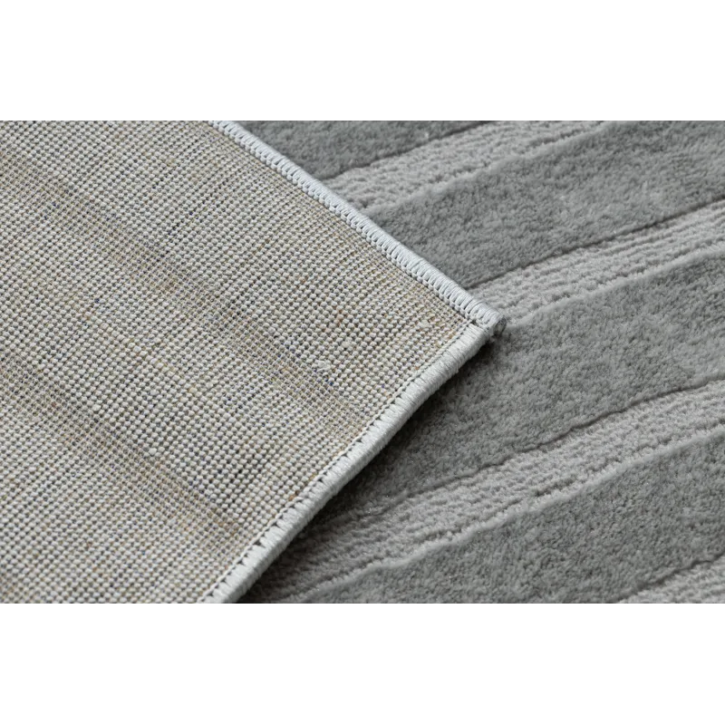 Dywan BALANCE 1918 szary - Geometryczny, strukturalny, glamour 