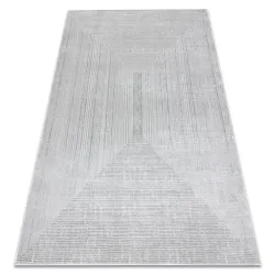 Alfombra BALANCE 8788 gris - Geométrica, estructural, glamour