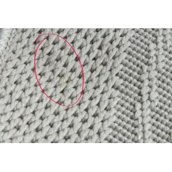 Alfombra de sisal TIMO 5979, resistente y duradera para exteriores