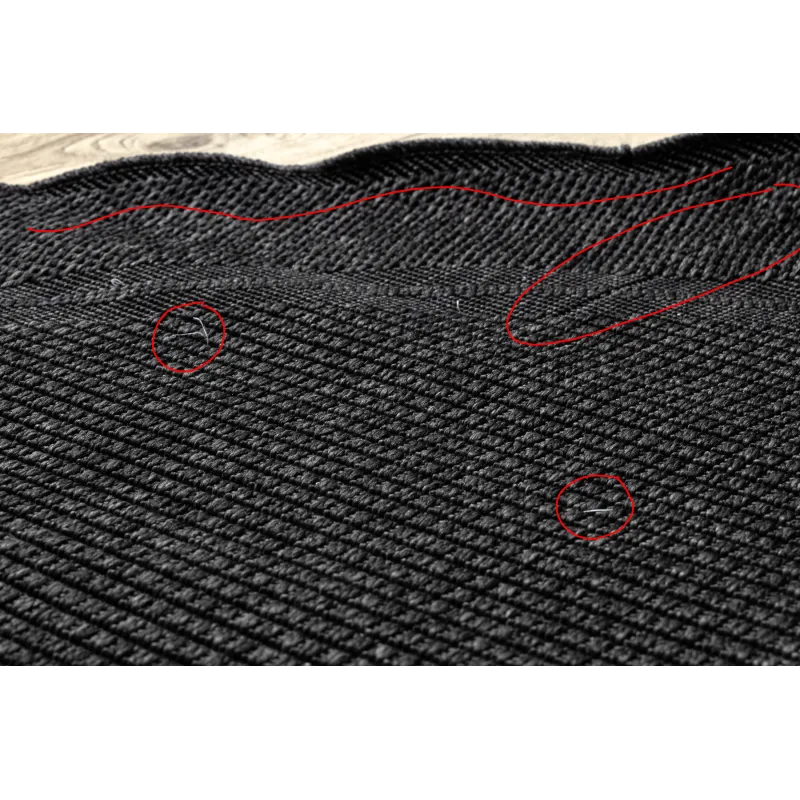 Alfombra TIMO 5979 de sisal, resistente y de calidad superior
