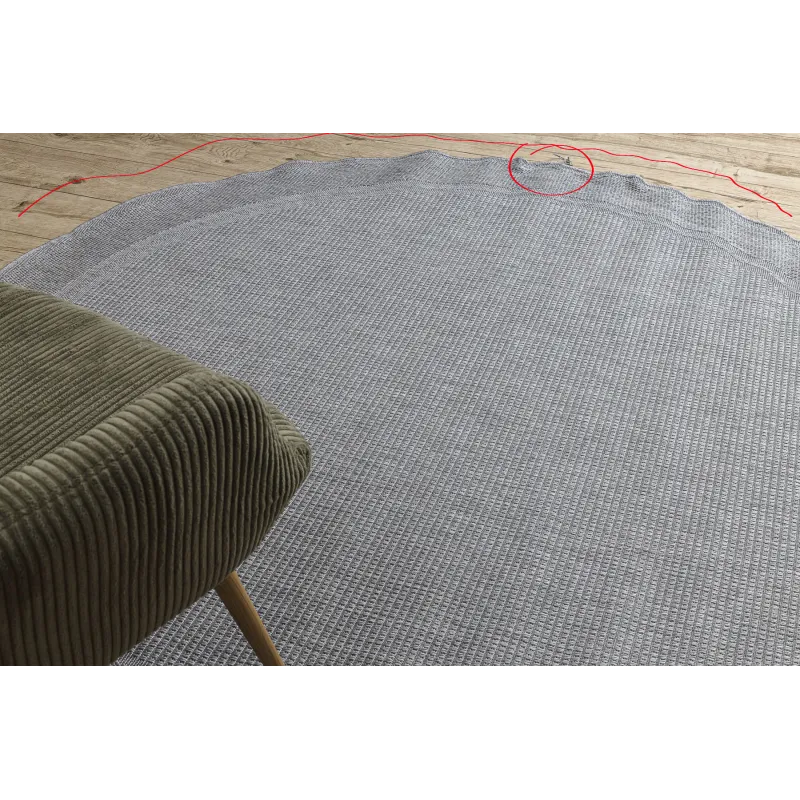 Alfombra TIMO 5979 de sisal natural, duradera y resistente a la intemperie