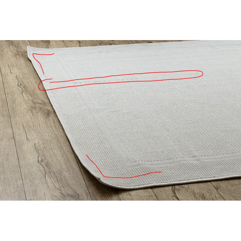 Alfombra TIMO 5979 de fibra natural - ideal para exterior