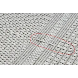 Alfombra TIMO 5979 para exterior - elección perfecta para terraza o balcón