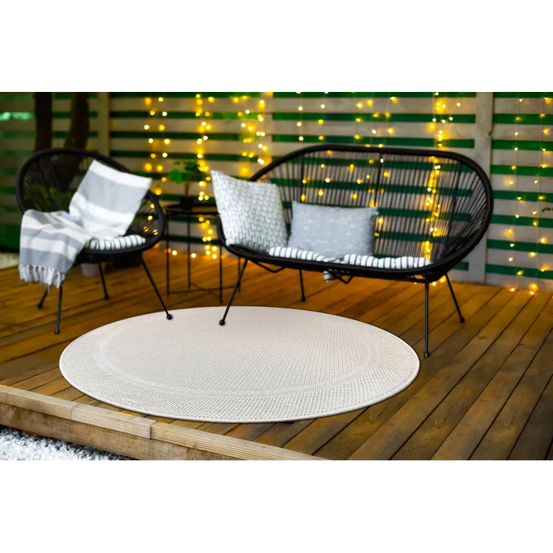Alfombra TIMO 5979 de sisal, resistente y con estilo