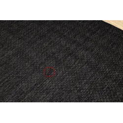 Alfombra TIMO 6272 negra, perfecta para interiores modernos