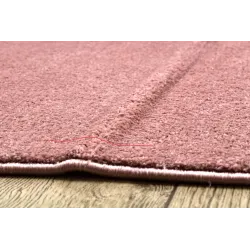 Alfombra rosa suave, perfecta para la decoración de la sala