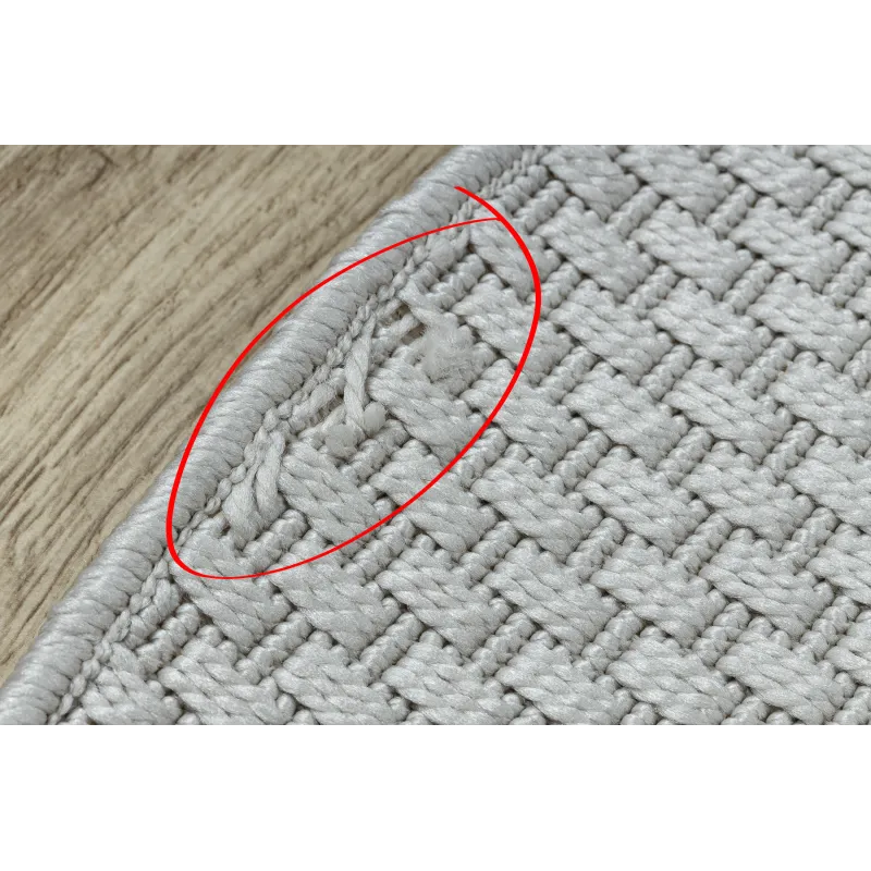 Alfombra TIMO 6272 de sisal resistente, ideal para uso exterior