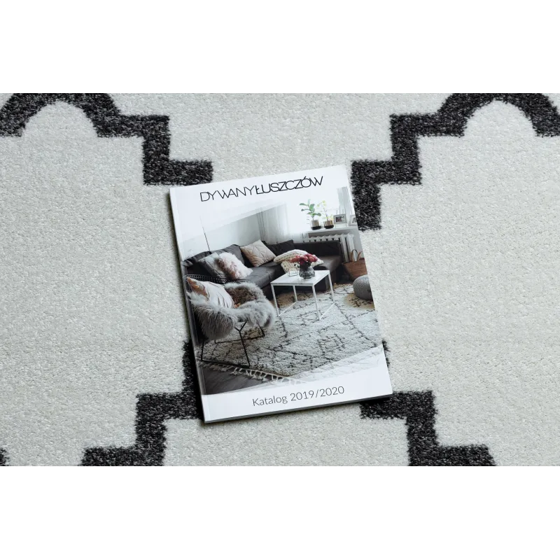 Alfombra SKETCH moderna en tonos crema y gris