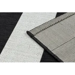 Alfombra de sisal gris, ideal para espacios elegantes