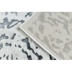 Dywan ALLURE 1961 Ornament, ramka - Strukturalny, stylowy, glamour biały / szary