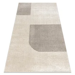 Alfombra FUSION 0805 crema/beige - Geométrica, moderna, abstracta