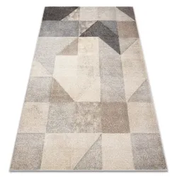 Alfombra FUSION 9777 crema/beige - Geométrica, moderna, abstracta