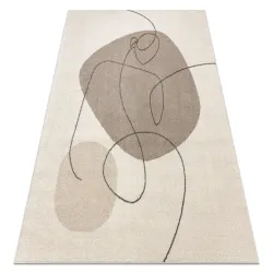 Alfombra FUSION 8299 crema / beige - Geométrica, moderna, abstracta