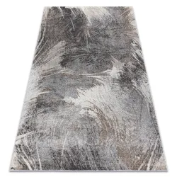 Alfombra FUSION 9617 gris oscuro / marrón - Abstracción, moderno, abstracto