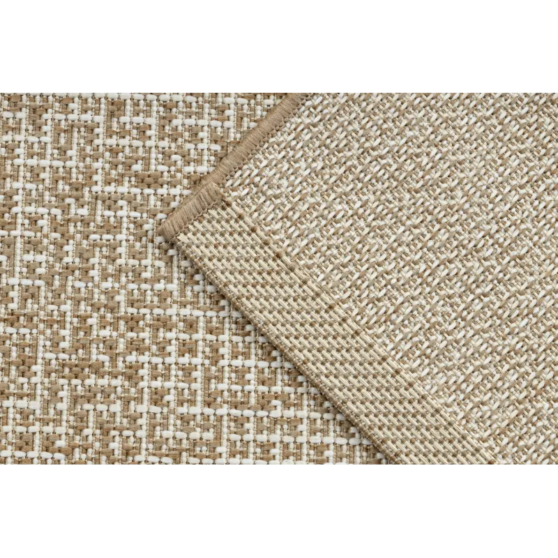 Alfombra de sisal con textura natural, ideal para el dormitorio