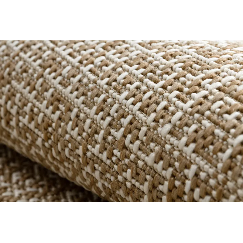 Alfombra de sisal para habitación infantil, color paja beige natural