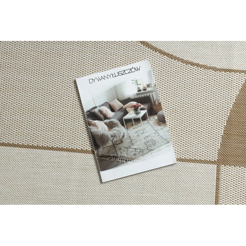Alfombra de sisal Geométrica, ideal para decoraciones modernas