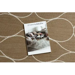 FLAT 49379265 Alfombra de sisal Gotas - alfombra moderna para cualquier habitación