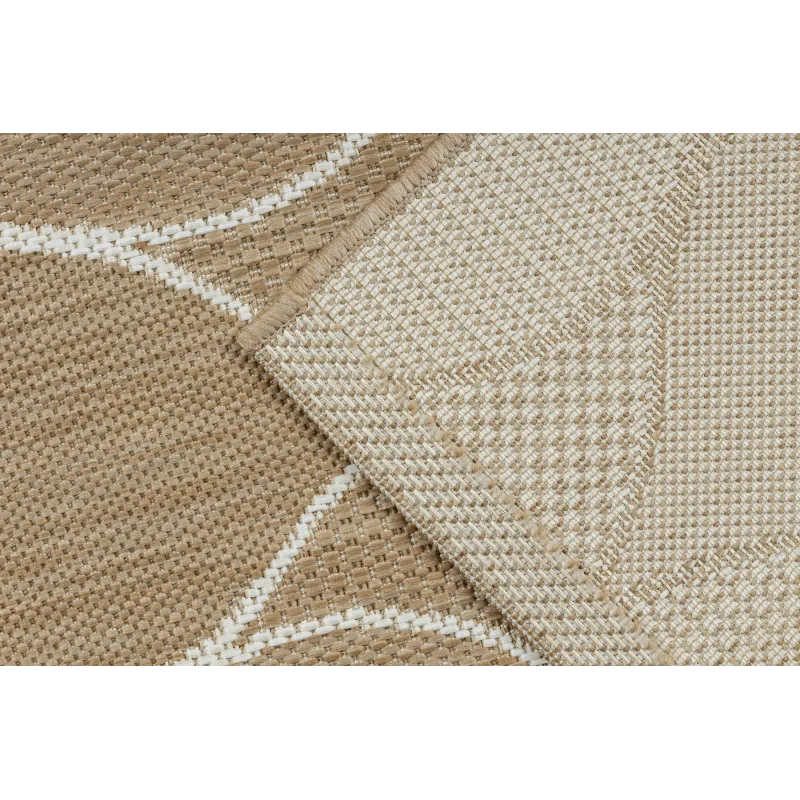 FLAT 49379265 Alfombra de sisal Gotas - alfombra suave y elegante para interiores