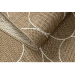 FLAT 49379265 Alfombra de sisal Gotas - ideal para exteriores o terrazas