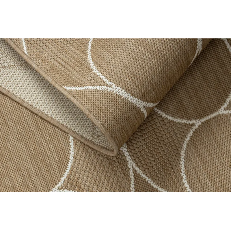 FLAT 49379265 Alfombra de sisal Gotas - ideal para exteriores o terrazas
