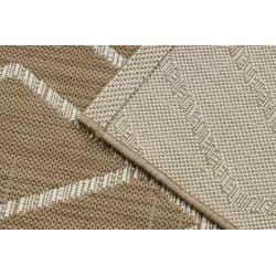 Alfombra de sisal resistente, diseño geométrico, perfecta para el salón o el dormitorio