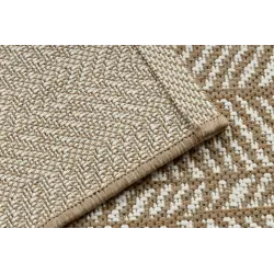 Alfombra de sisal con textura natural, ideal para un hogar acogedor