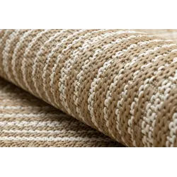 Alfombra de sisal geométrica, ideal para la habitación de los niños, duradera y moderna